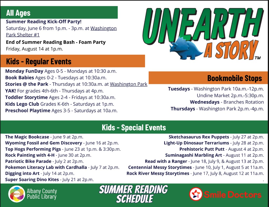 Albany County Public Library β Summer Reading 2026
